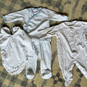 Kissy Kissy 6-9 months pajamas/onesie.